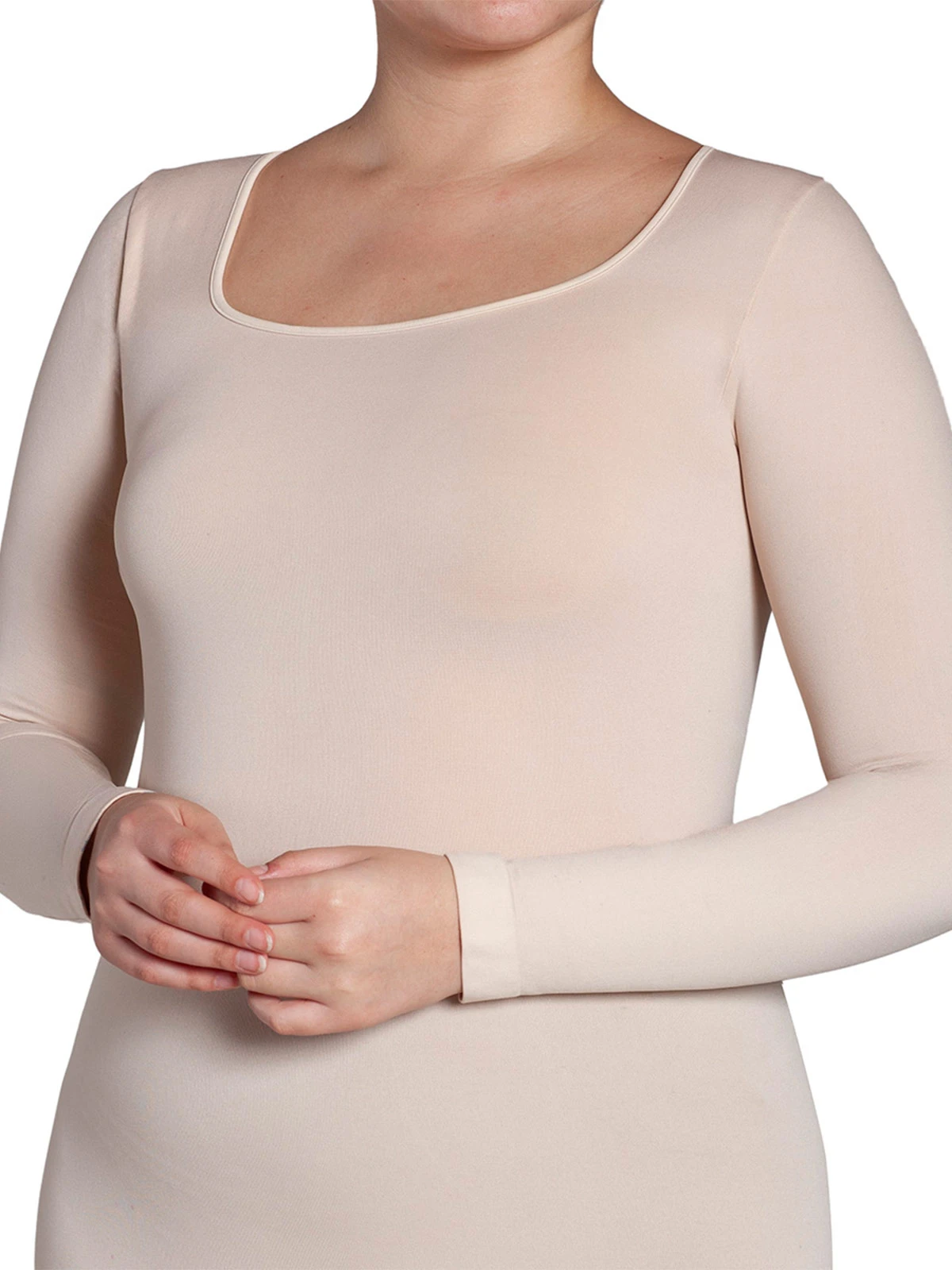 POLERA MONARCH ESENCIAL ESCOTE CUADRADO - 5