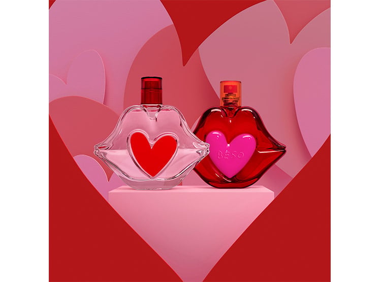 SET REGALO AGATHA RUIZ DE LA PRADA PERFUME MUJER DE BESO EN BESO EDT 100ML + MEGASPRITZER 10ML  - 5