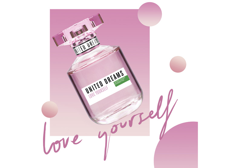 PERFUME BENETTON UNITED DREAMS LOVE YOURSELF MUJER EDT 80 ML + DESODORANTE 150 ML - 5