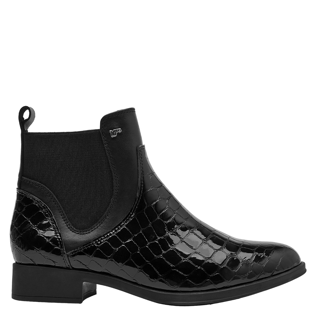 Ripley - BOTINES CUERO MUJER 16 HRS NEGRO L070