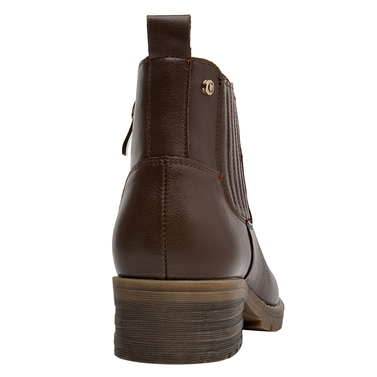 BOTINES CUERO MUJER CARRANO CAFÉ RJ139