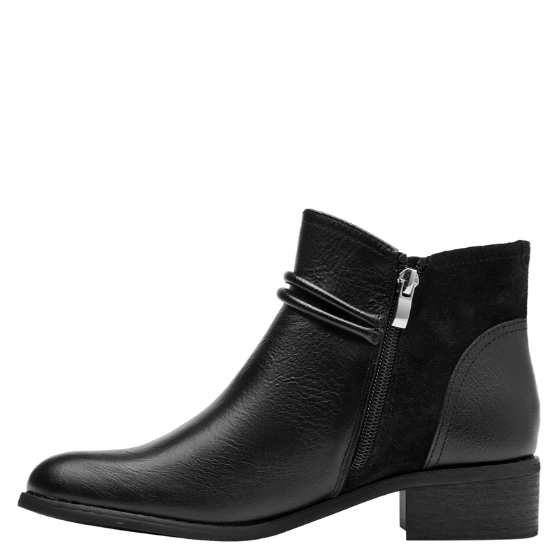 BOTINES CUERO MUJER CARRANO RL046 - 4
