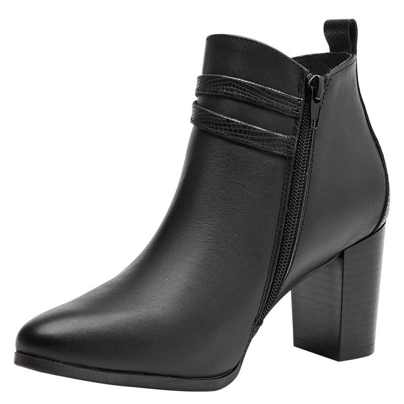 BOTINES CUERO MUJER CARRANO RL060 - 4