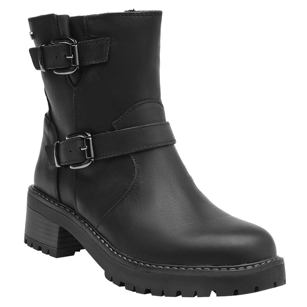 Ripley - BOTINES CUERO MUJER CARRANO NEGRO RL122