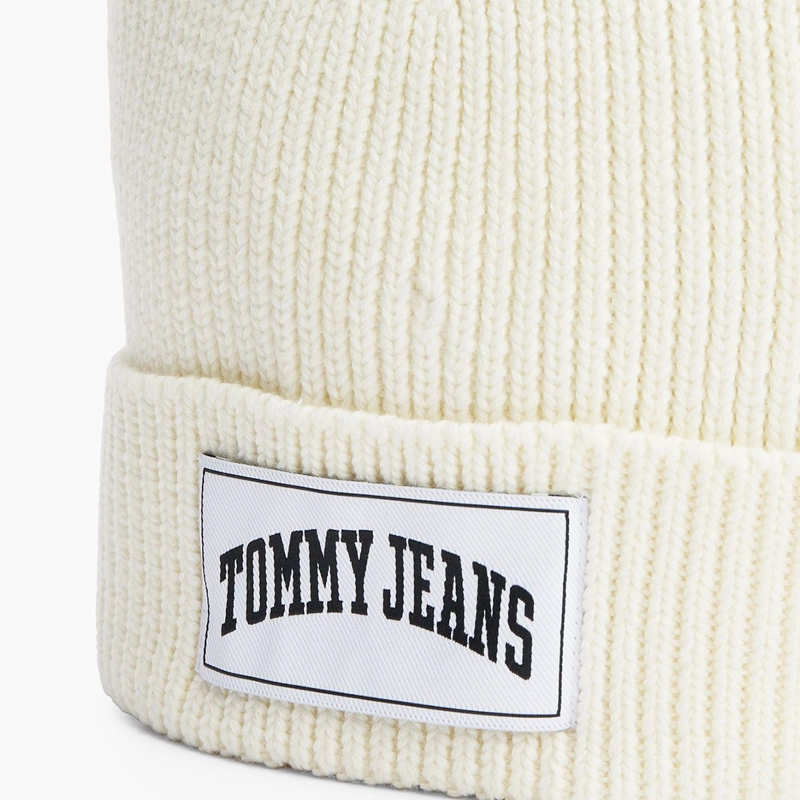 GORRO TOMMY HILFIGER ALGODÓN ORGÁNICO BEIGE JOCKEY AW0AW16993YBL - 4