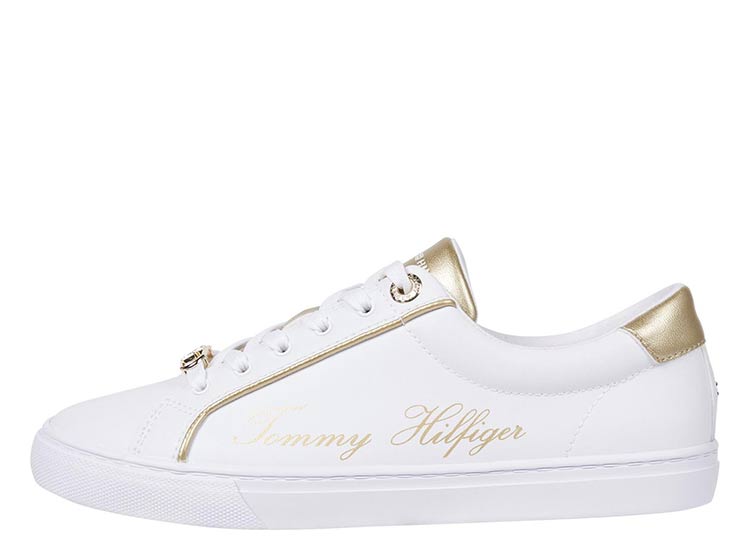 ZAPATILLAS MUJER TOMMY HILFIGER CASUALES BLANCO FW0FW08375 - 1