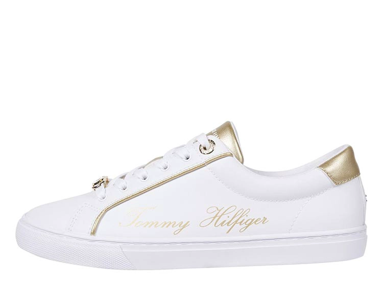 ZAPATILLAS MUJER TOMMY HILFIGER CASUALES BLANCO FW0FW08375 - 1