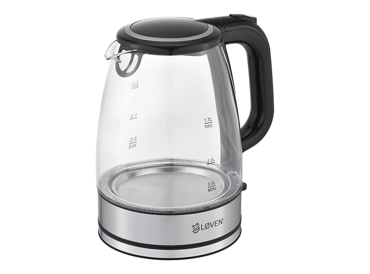 HERVIDOR LOVEN 1.7 LT GLASSKEDER - 4