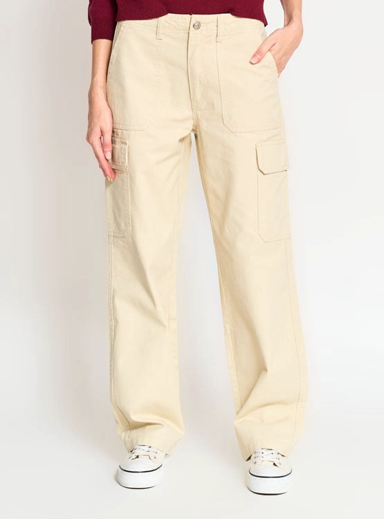 PANTALÓN MUJER INDEX REGULAR CARGO ALGODÓN - 2