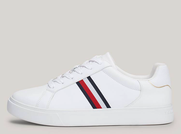 ZAPATILLAS MUJER TOMMY HILFIGER CASUALES BLANCO FW0FW08001