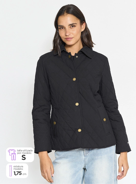 PARKA MUJER TOMMY HILFIGER LARGA