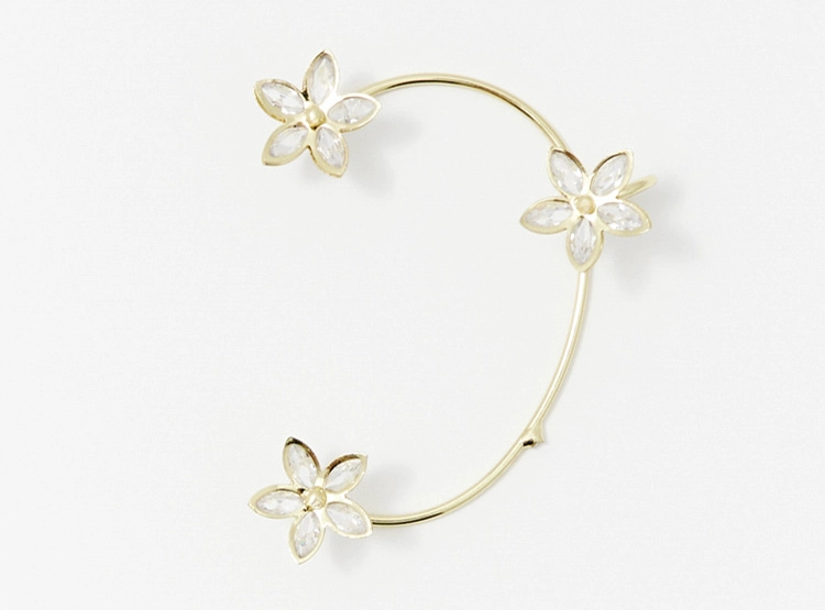 AROS SFERA EARCUFF FLORES
