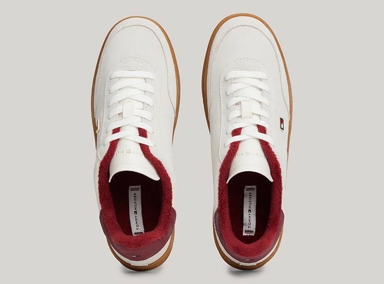 ZAPATILLAS MUJER TOMMY HILFIGER CASUALES BLANCO FW0FW08187 - 4