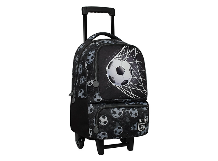MOCHILA CON RUEDAS HEAD PACK BAKAN SOCCER NEGRO - 4