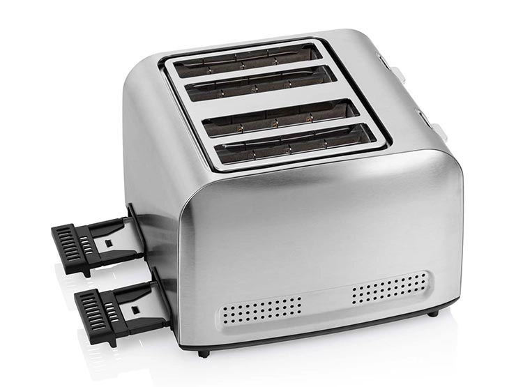 TOSTADORA THOMAS 4 REBANADAS TH-133I ACERO INOXIDABLE - 3