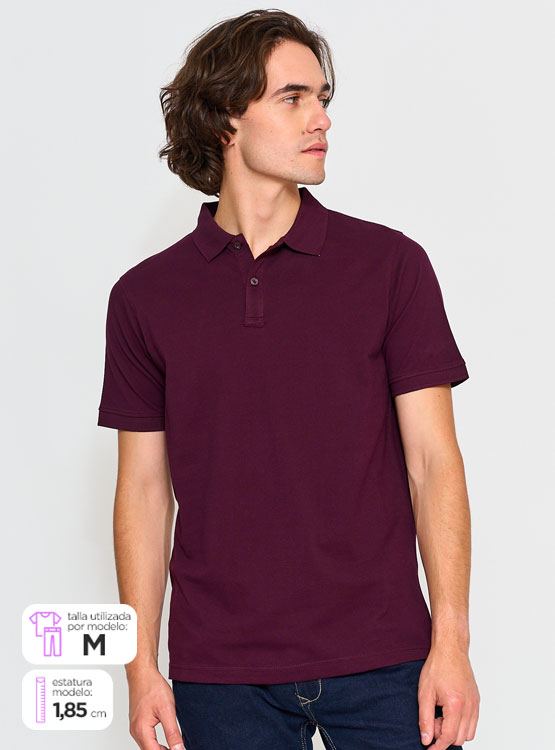 POLERA MANGA CORTA ALGODÓN HOMBRE SFERA - 1