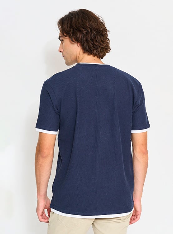 POLERA MANGA CORTA ALGODÓN HOMBRE SFERA - 2