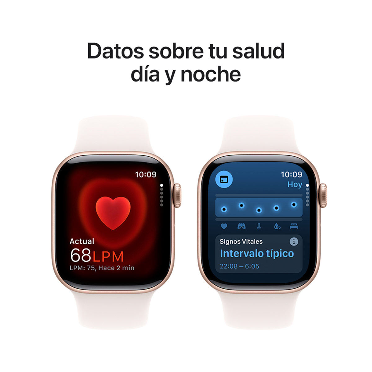 APPLE WATCH SERIE 10 42MM NEGRO ALUMINIO CORREA LOOP DEPORTIVA Oro rosa, foto 5