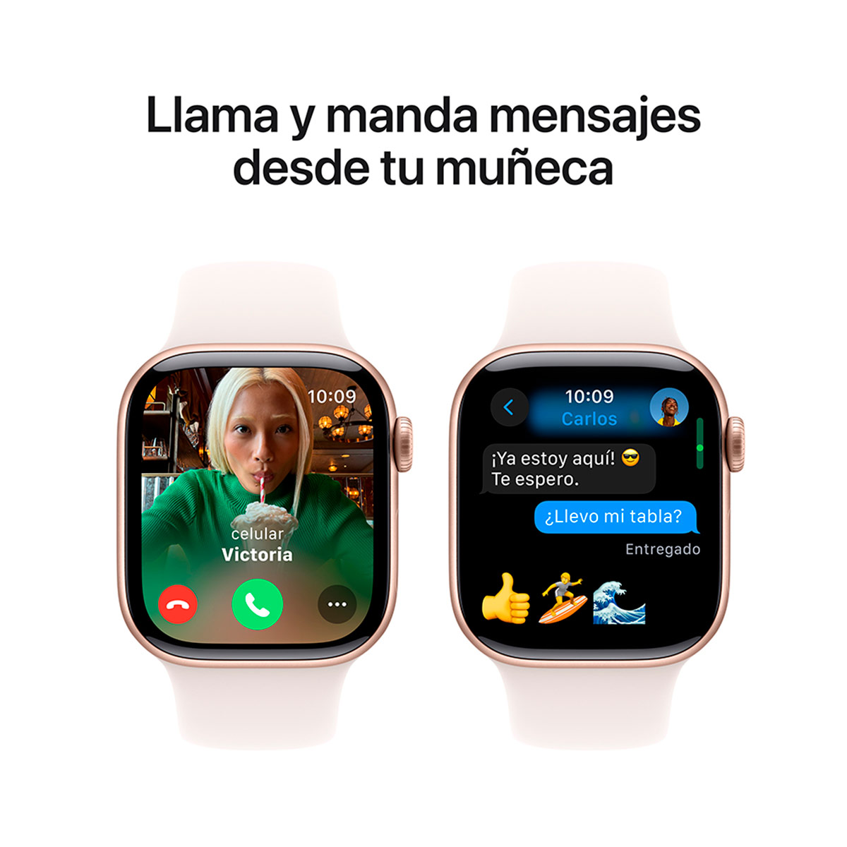 APPLE WATCH SERIE 10 42MM NEGRO ALUMINIO CORREA LOOP DEPORTIVA Oro rosa, foto 7