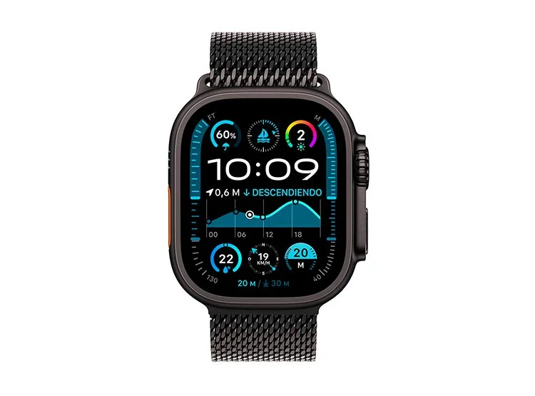 APPLE WATCH ULTRA 2 49MM TITANIO NEGRO CORREA LOOP M Negro, foto 2
