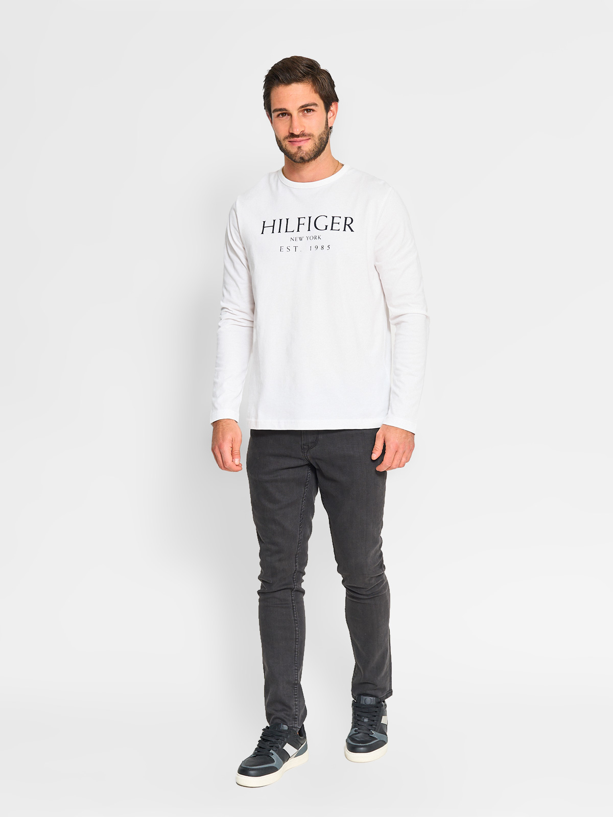 POLERA MANGA LARGA ALGODÓN HOMBRE TOMMY HILFIGER - 4