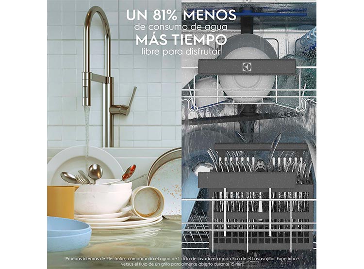 LAVAVAJILLAS ELECTROLUX EUROPE 9880 13 CUBIERTOS ACERO - 7