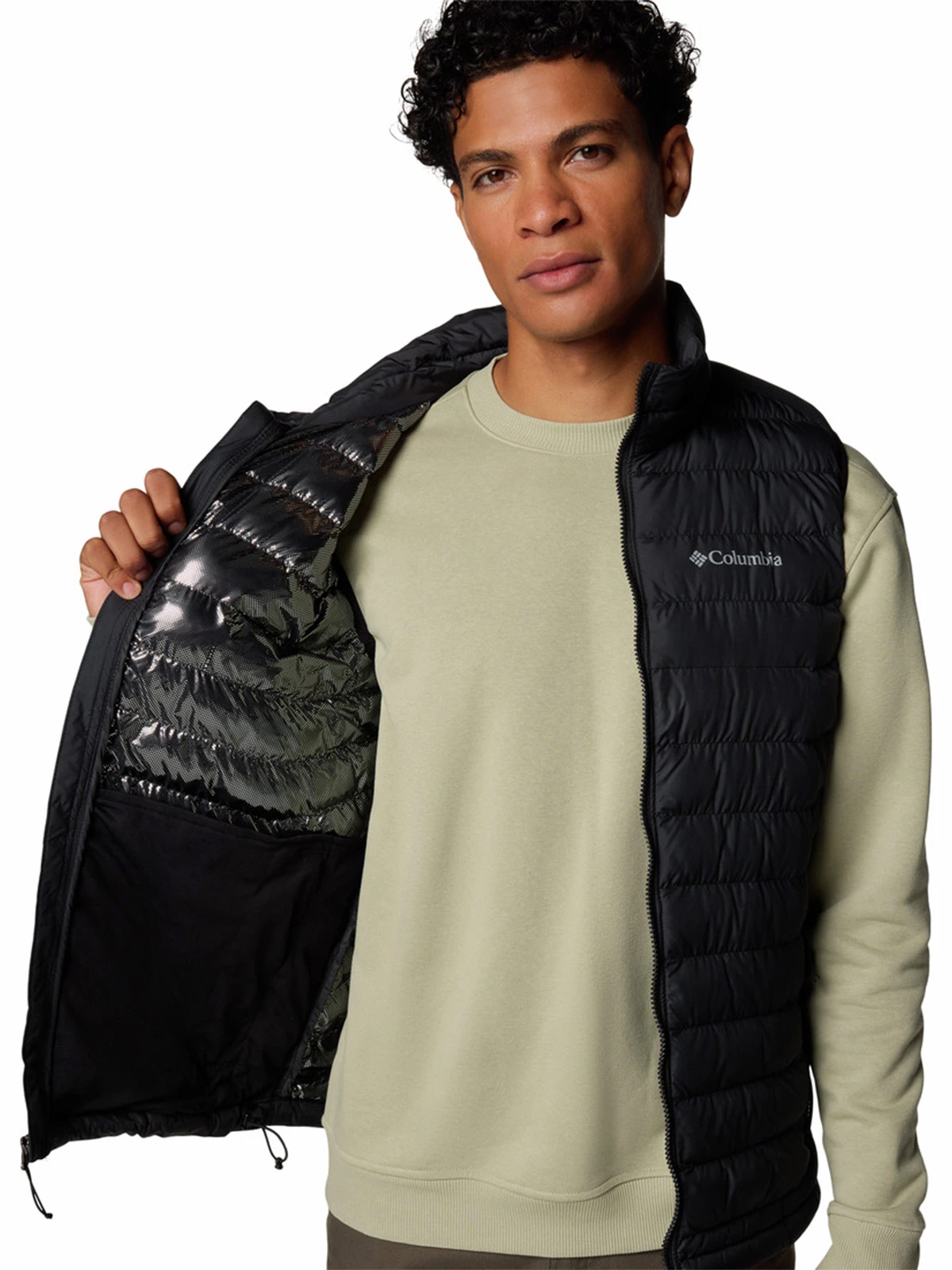 CHAQUETA SIN MANGAS HOMBRE COLUMBIA POWDER LITE - 3