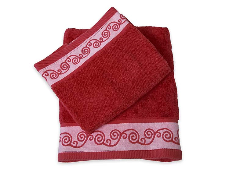 SET TOALLAS DORAL CATALINA 2P BURDEO - 1