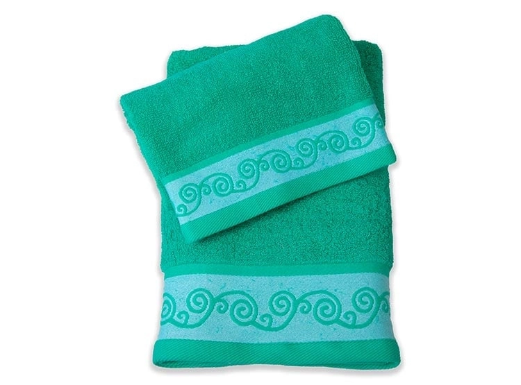 SET TOALLAS DORAL CATALINA 2P MENTA - 1
