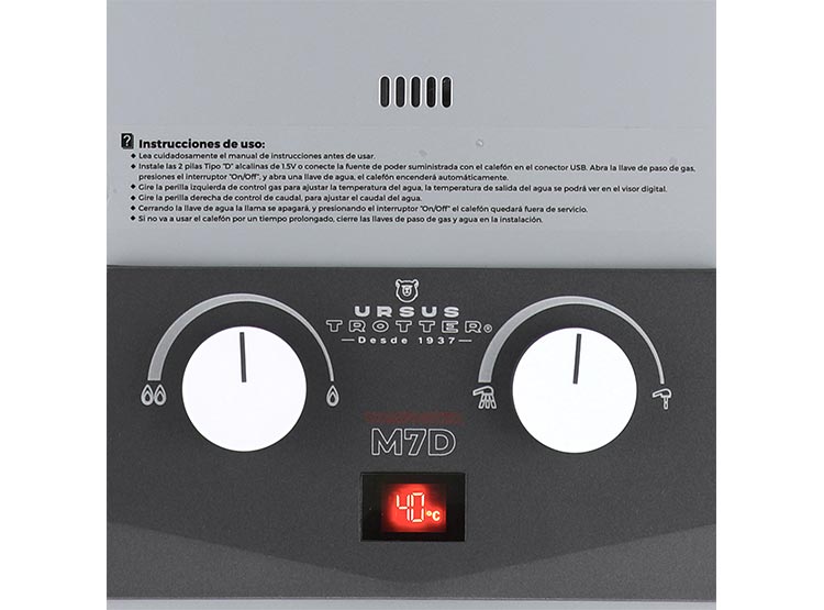 CALEFONT GAS NATURAL URSUS TROTTER KOMFORTEK M7-D - 3