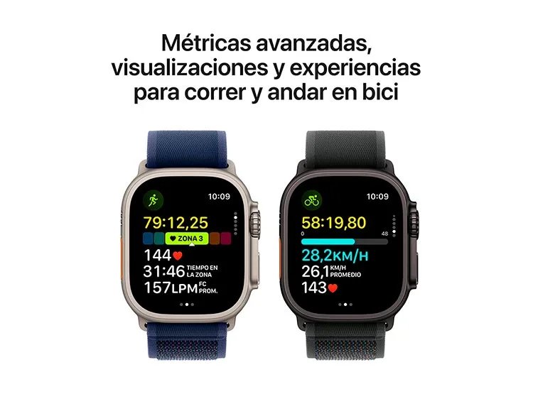 APPLE WATCH ULTRA 2 49MM TITANIO NEGRO CORREA LOOP L Negro, foto 4