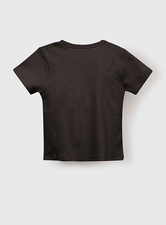 POLERA MANGA CORTA ALGODÓN NIÑO COLLOKY GRIS AZULADO - 2