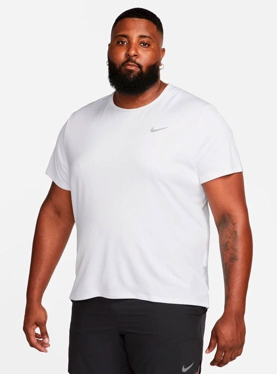POLERA MANGA CORTA POLIÉSTER HOMBRE NIKE DRIFIT MILER - 2