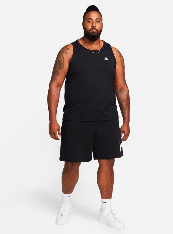 POLERA ALGODÓN HOMBRE NIKE NEGRO - 1