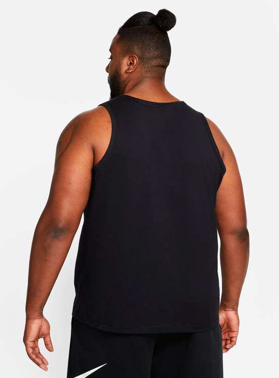POLERA ALGODÓN HOMBRE NIKE NEGRO - 3