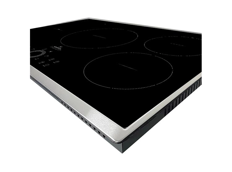 ENCIMERA VITROCERAMICA EMPOTRABLE ELÉCTRICA URSUS TROTTER 5 QUEMADORAS UT-ICT 5P INOX - 4