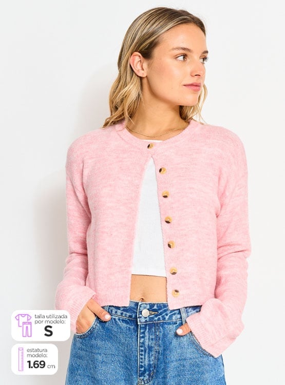CARDIGAN MUJER INDEX BÁSICO - 1
