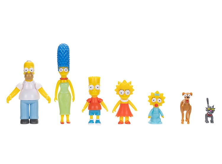 FIGURA DE ACCIÓN LOS SIMPSONS PACK 5 - 1