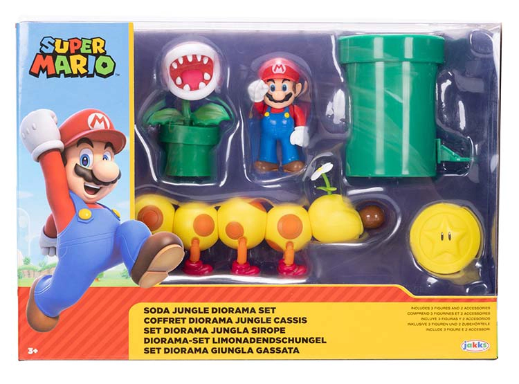 FIGURA DE ACCIÓN NINTENDO SODA JUNGLE DIORAMA - 4