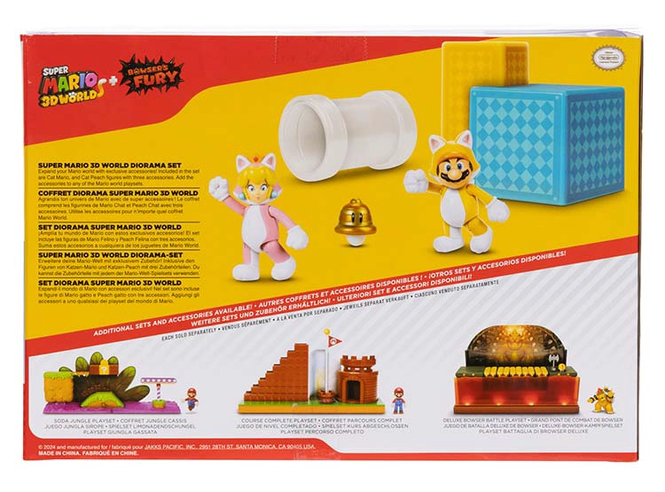 SET DIORAMA NINTENDO 3D WORLD - 3