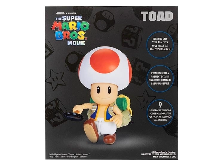 FIGURA DE ACCIÓN SUPER MARIO TOAD - 4
