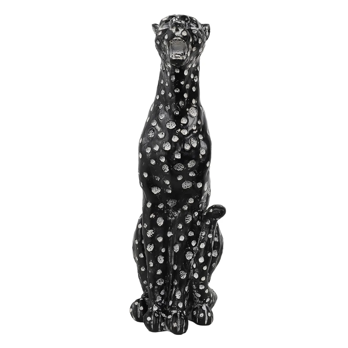 FIGURA DECORATIVA RIPLEY HOME LEOPARDO NEGRO ANP