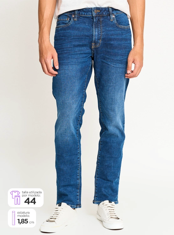 JEANS HOMBRE AEROPOSTALE SLIM - 1