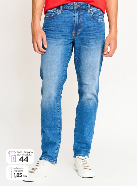 JEANS HOMBRE AEROPOSTALE SLIM - 1
