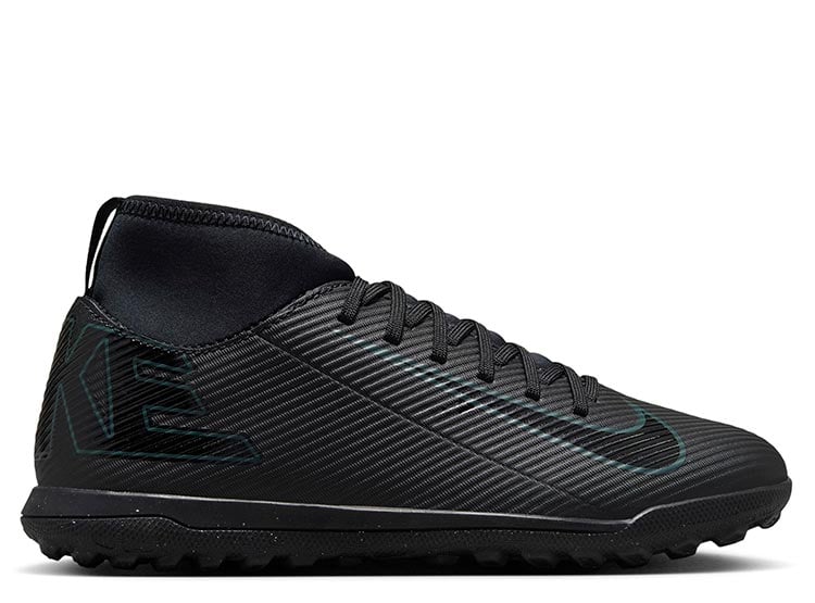 ZAPATILLAS NIÑO NIKE FÚTBOL NEGRO JR SUPERFLY 10 CLUB TF INFANTIL