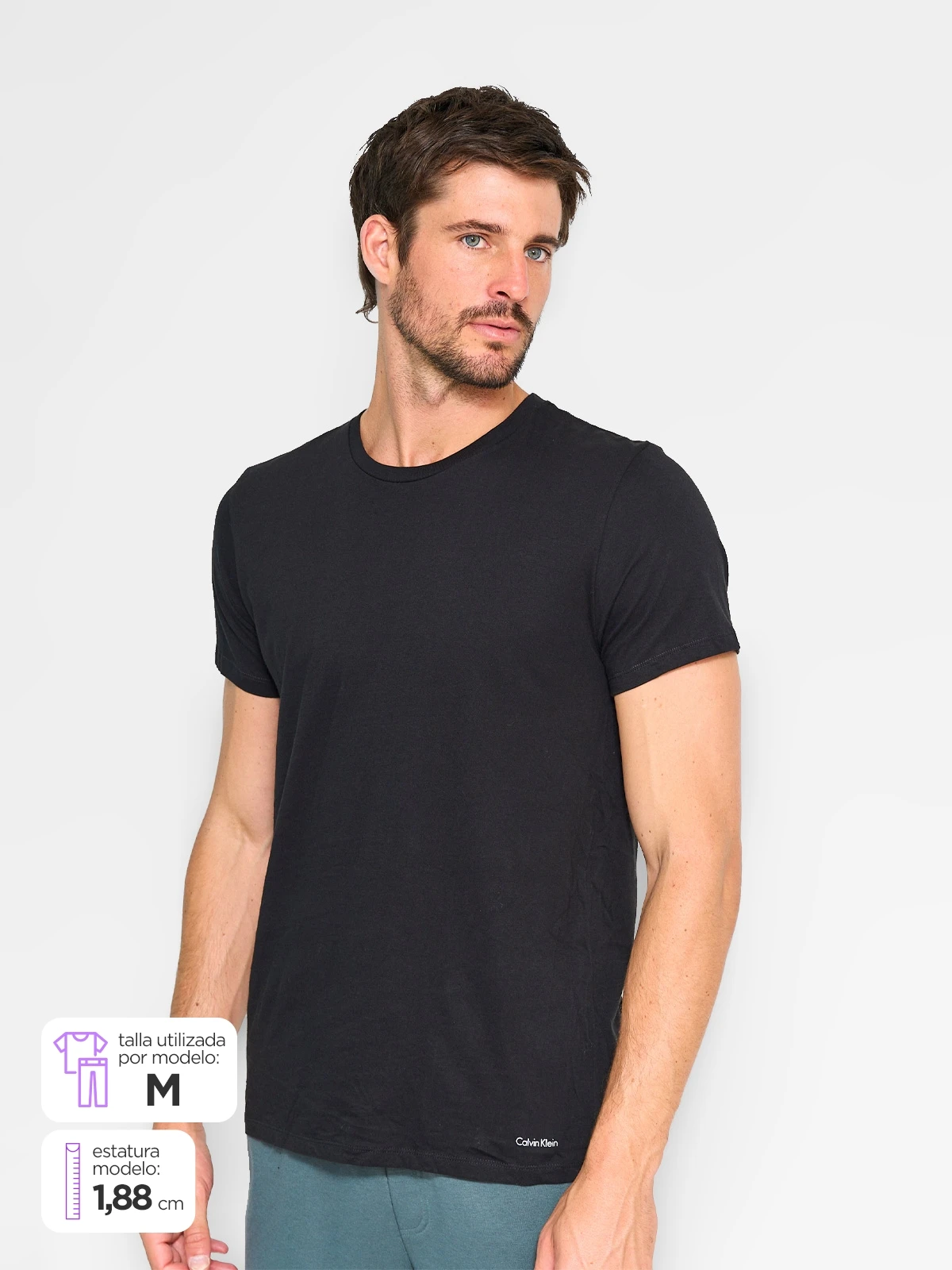 CAMISETA ALGODÓN HOMBRE CALVIN KLEIN - 1