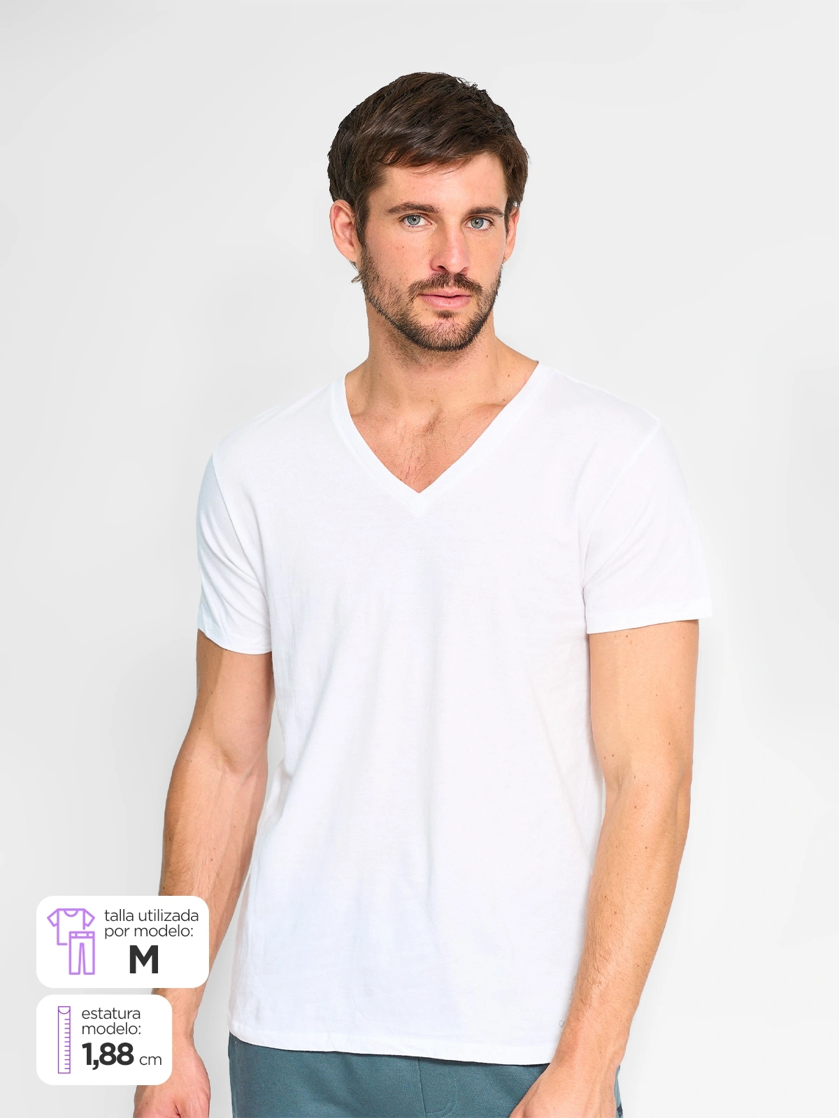 PACK X3 CAMISETA HOMBRE CALVIN KLEIN ALGODÓN  - 1