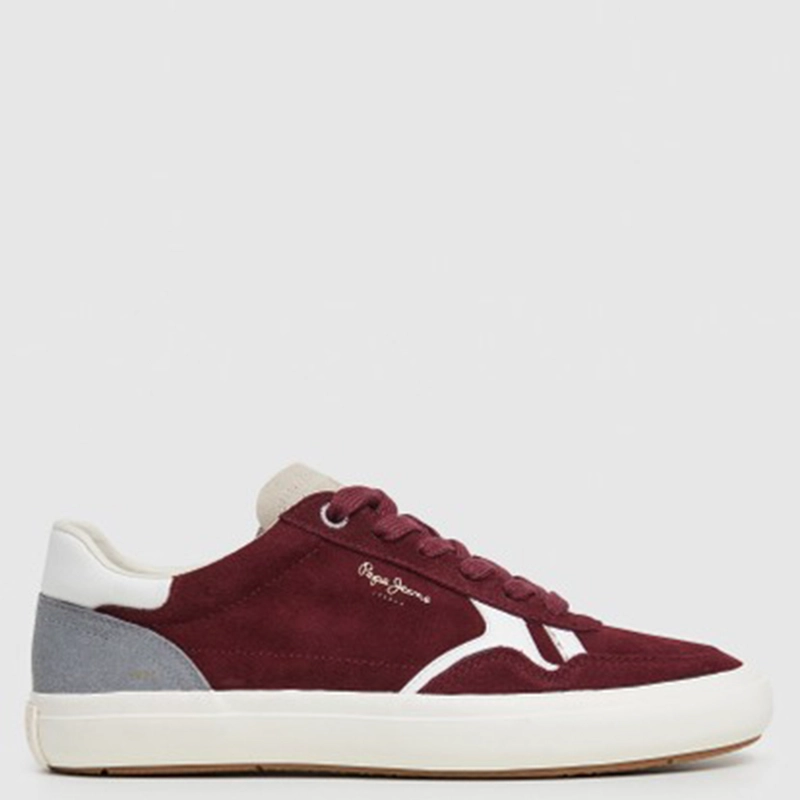 ZAPATILLAS HOMBRE PEPE JEANS LONDON CASUALES ROJO TRAVIS FREE - 1
