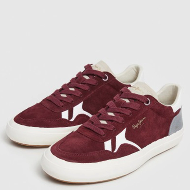 ZAPATILLAS HOMBRE PEPE JEANS LONDON CASUALES ROJO TRAVIS FREE - 2