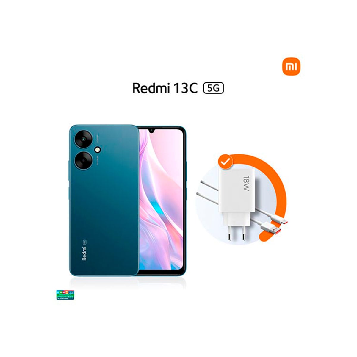 CELULAR XIAOMI REDMI 13C 128GB 4GB RAM 50MP 6.7”